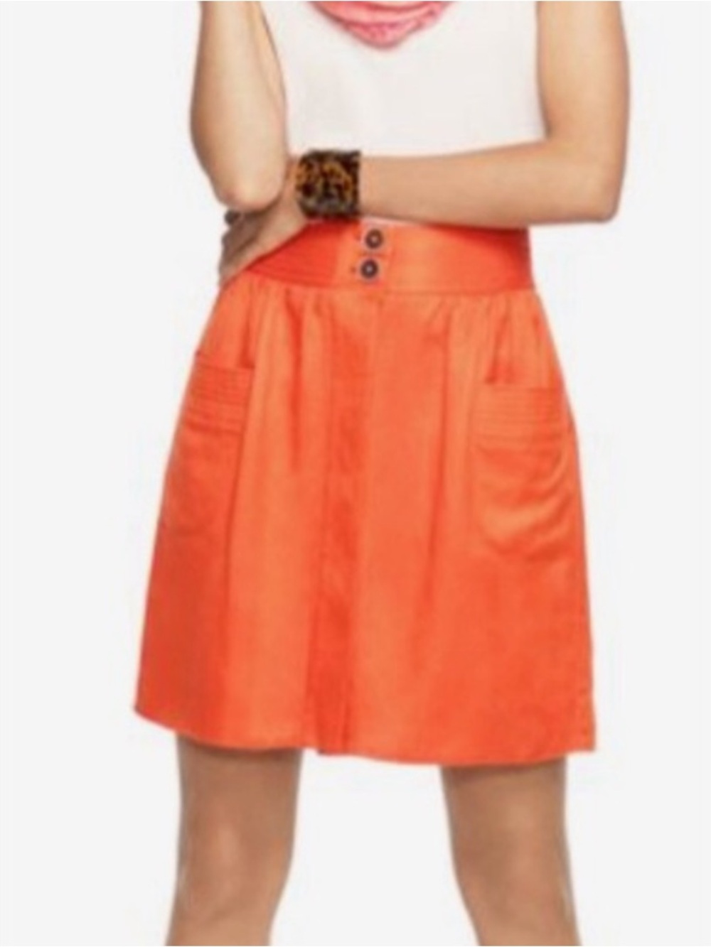 J.Crew Linen Blend Mini Skirt